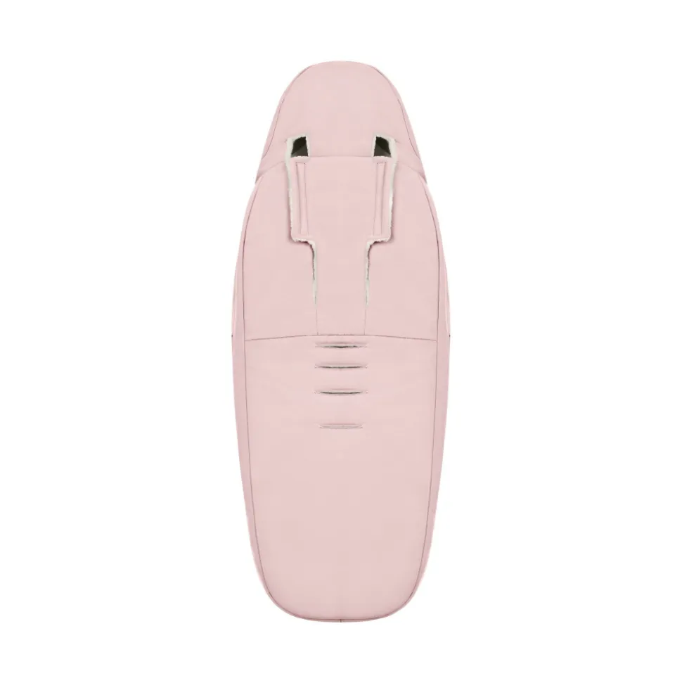 Chancelière poussette platinum peach pink