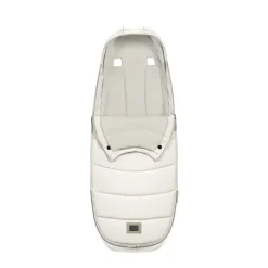 Chancelière poussette platinum off white