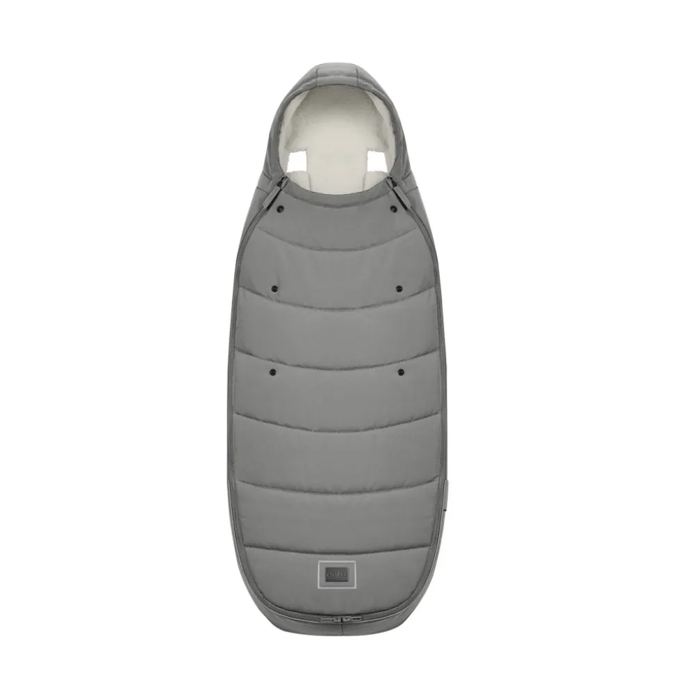 Chancelière poussette platinum mirage grey