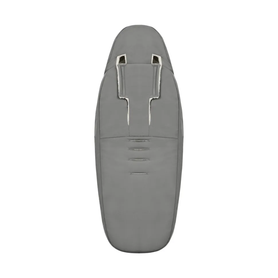 Chancelière poussette platinum mirage grey