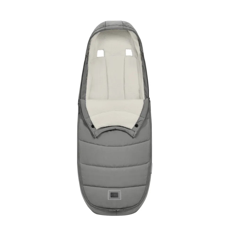 Chancelière poussette platinum mirage grey