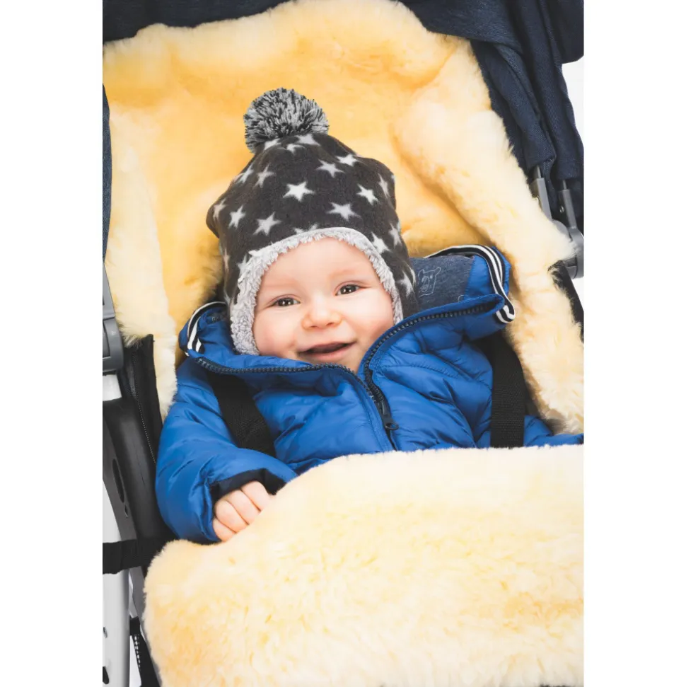 Chancelière universelle hiver - makalu lambskin black