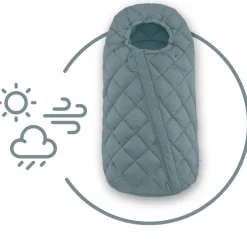 Chancelière universelle poussette snogga 2 stone grey