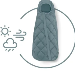 Chancelière universelle siège auto snogga mini 2 almond beige