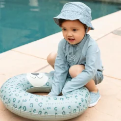 Chapeau anti uv - 2-4 ans léopard vert