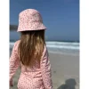 Chapeau anti uv léopard rose - 4-8 ans