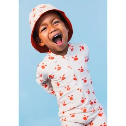 Chapeau anti uv réversible - 1-2 ans oh crabe !