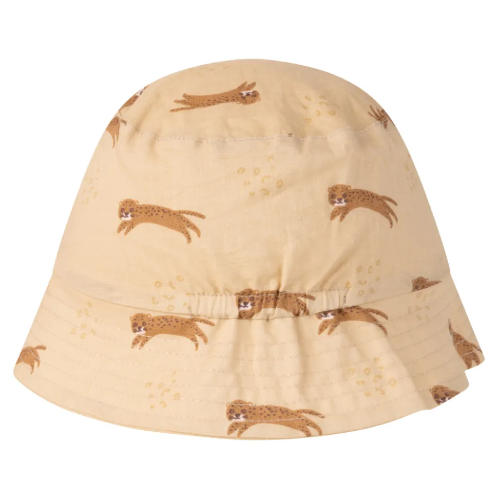 Chapeau anti uv réversible - 2-4 ans panthère