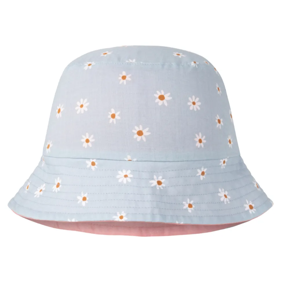 Chapeau anti uv réversible marguerite - 4-8 ans
