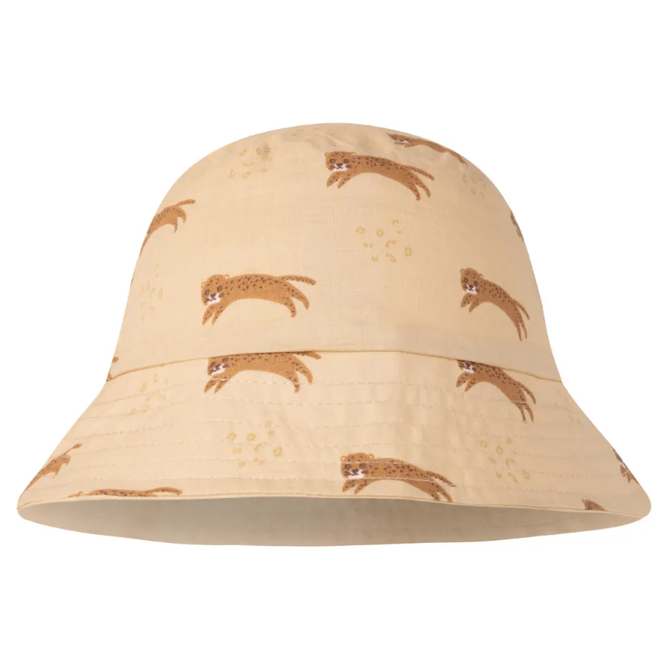 Chapeau anti uv réversible panthère - 4-8 ans