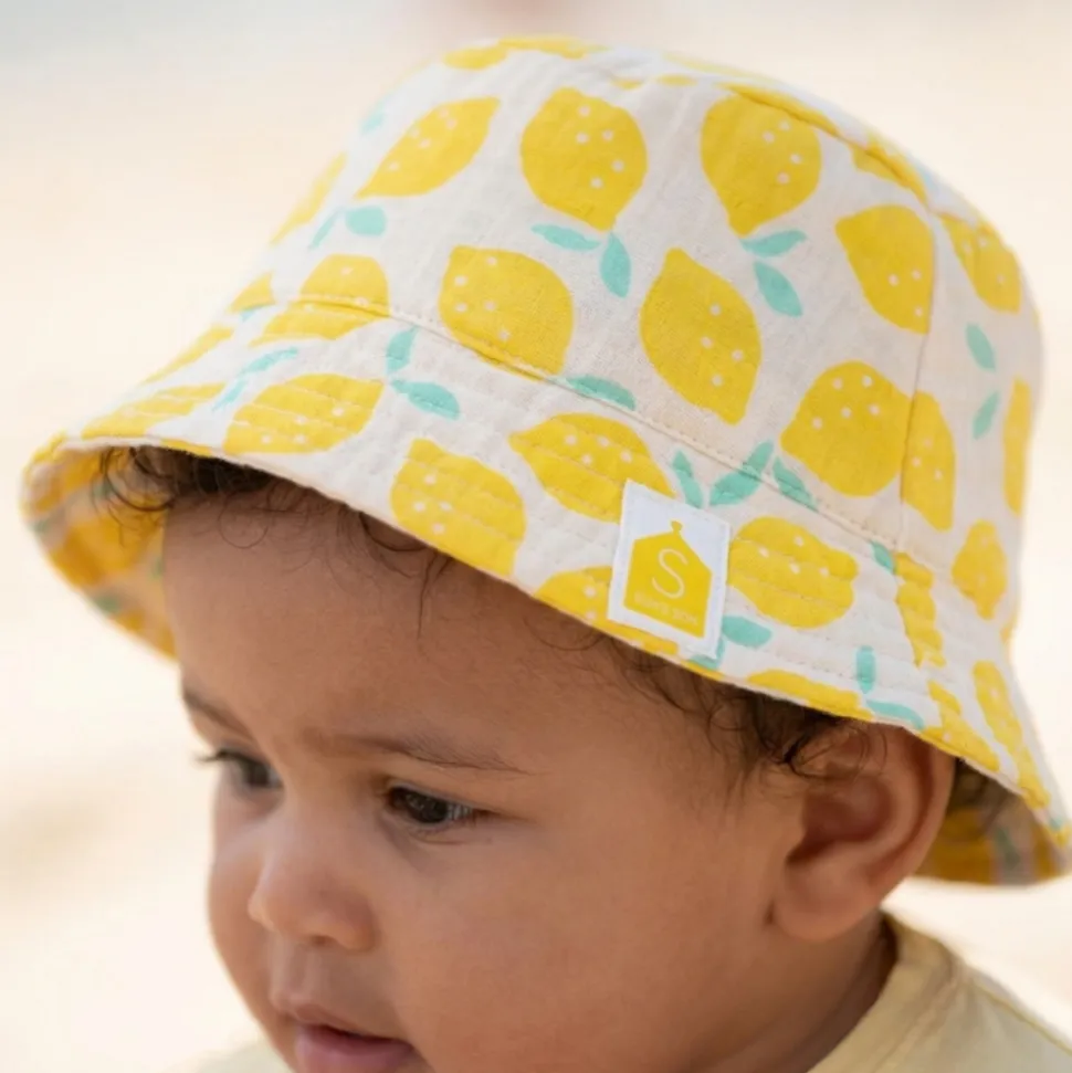 Chapeau bob citron