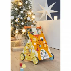 Chariot de marche multi-activités chat