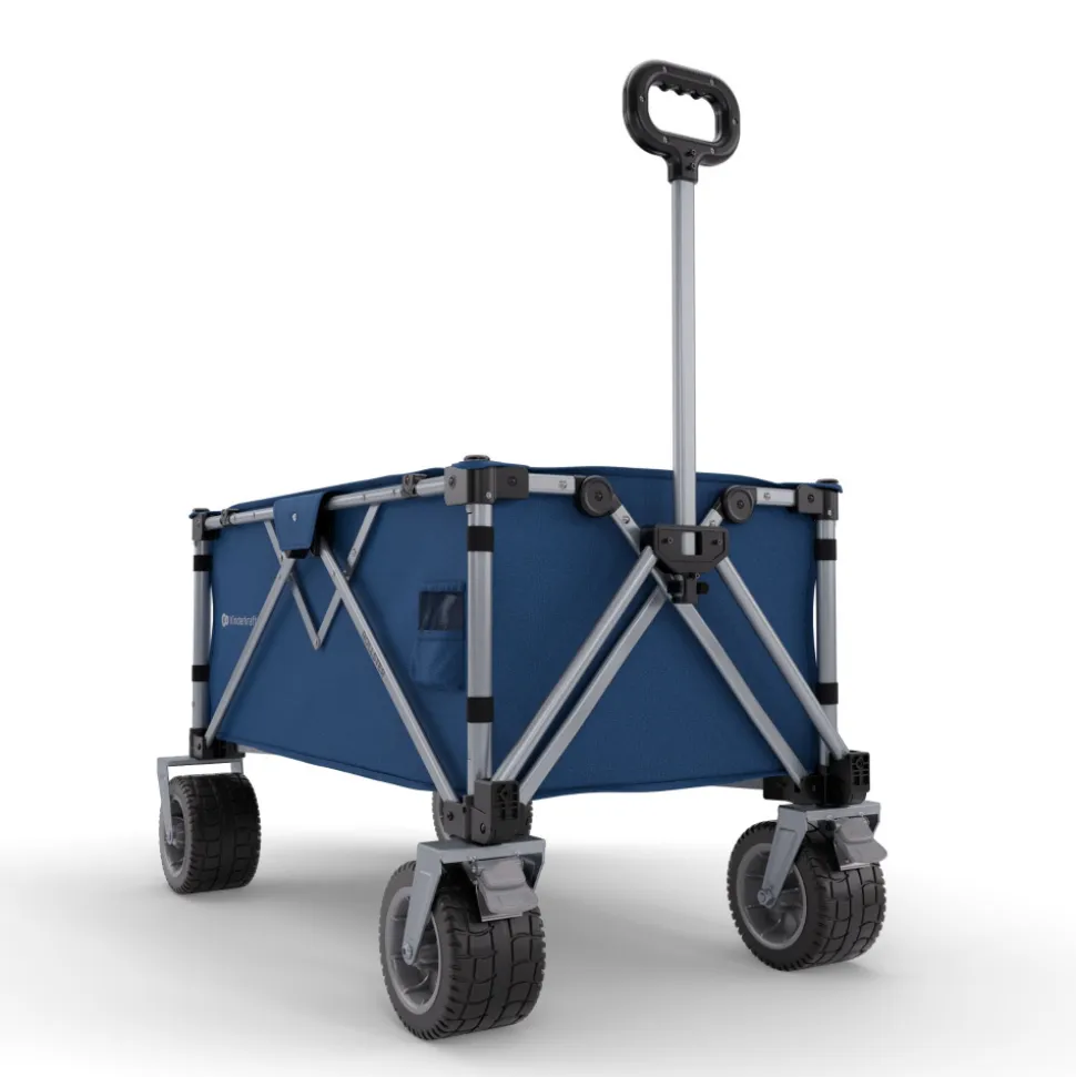 Chariot de transport pliable rollster bleu