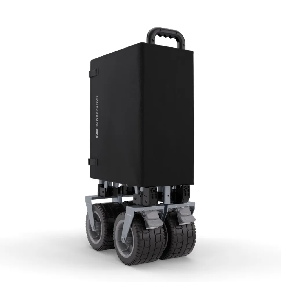 Chariot de transport pliable rollster noir