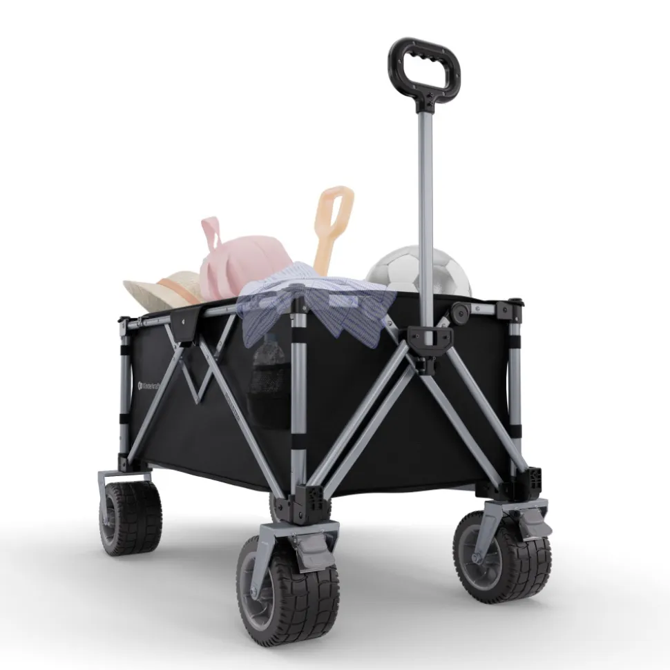 Chariot de transport pliable rollster noir