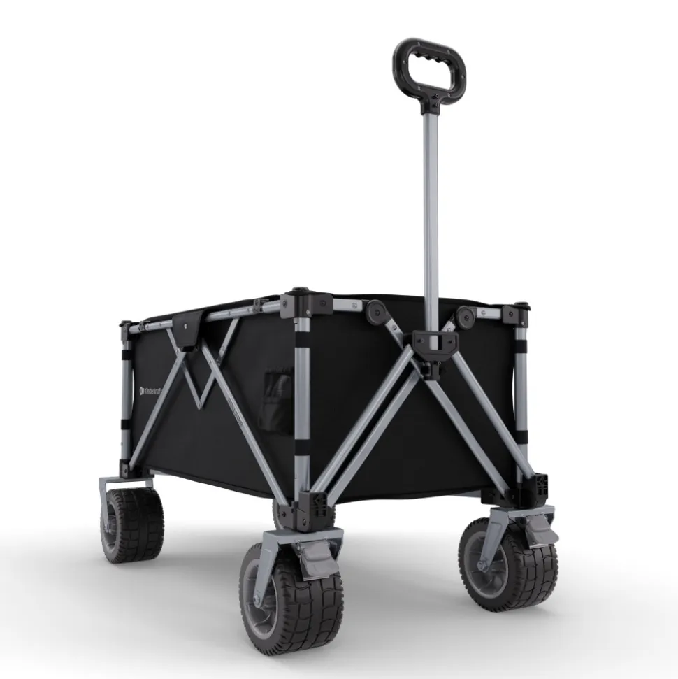 Chariot de transport pliable rollster noir
