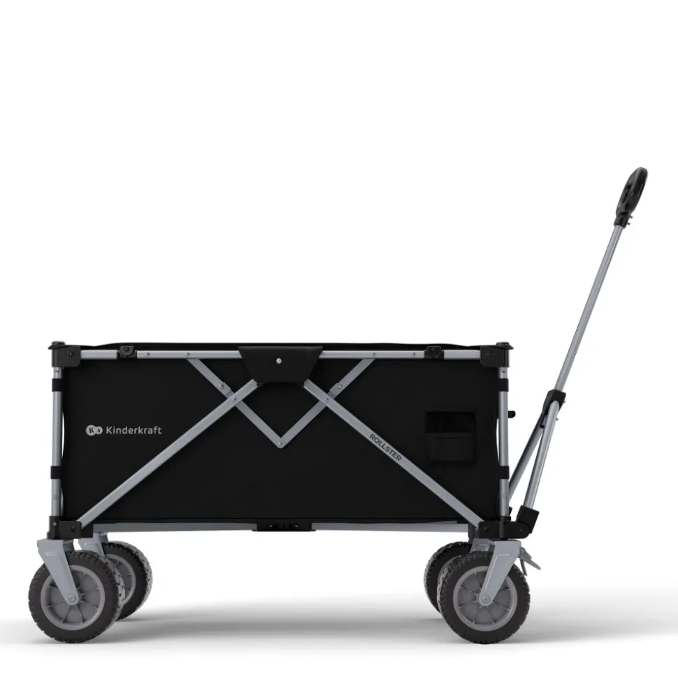 Chariot de transport pliable rollster noir