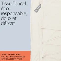 Écharpe de portage aura en tissu tricoté bleu nuit