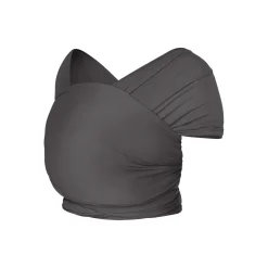 Écharpe de portage aura en tissu tricoté noir clair