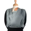 Écharpe de portage sling grey violet