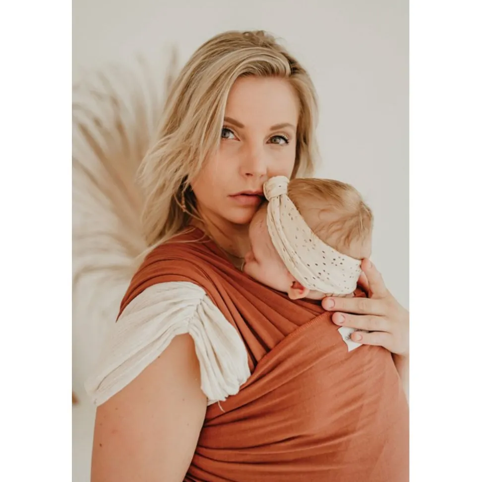 Écharpe de portage tricot-slen bio sierra brown