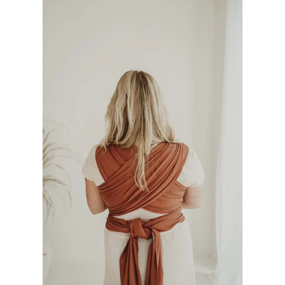 Écharpe de portage tricot-slen bio sierra brown