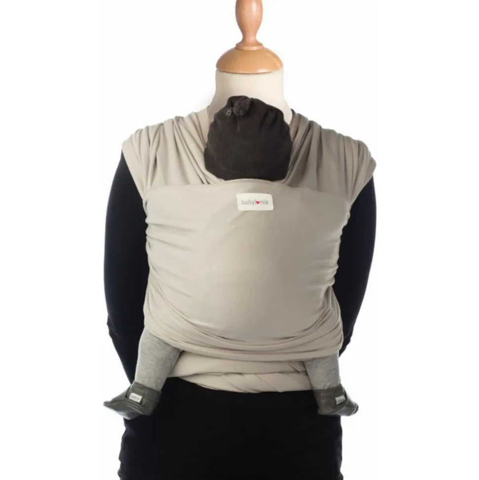 Écharpe de portage tricot-slen bio white pepper