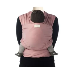 Écharpe de portage tricot-slen bio soft pink