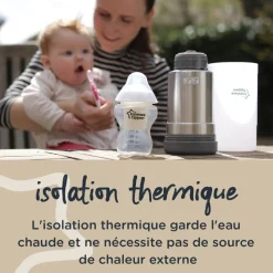 Chauffe biberon et petits pots de voyage