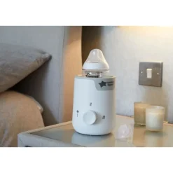 Chauffe biberon éléctrique blanc