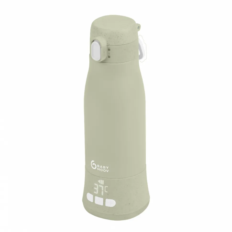 Chauffe biberon nomade moov and feed minéral vert sauge