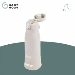 Chauffe biberon nomade moov and feed minéral beige