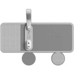 Chauffe biberon nomade thermup go grey silver