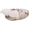 Chaussons ailes d'ange 0-6 mois imprimé fleurs