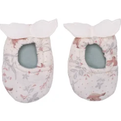 Chaussons ailes d'ange 0-6 mois imprimé jardin enchanté