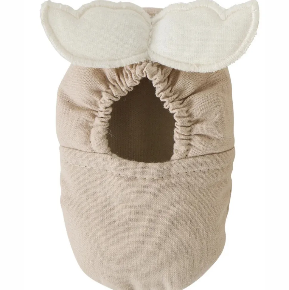 Chaussons avec ailes d'ange 0-6 mois biscuit