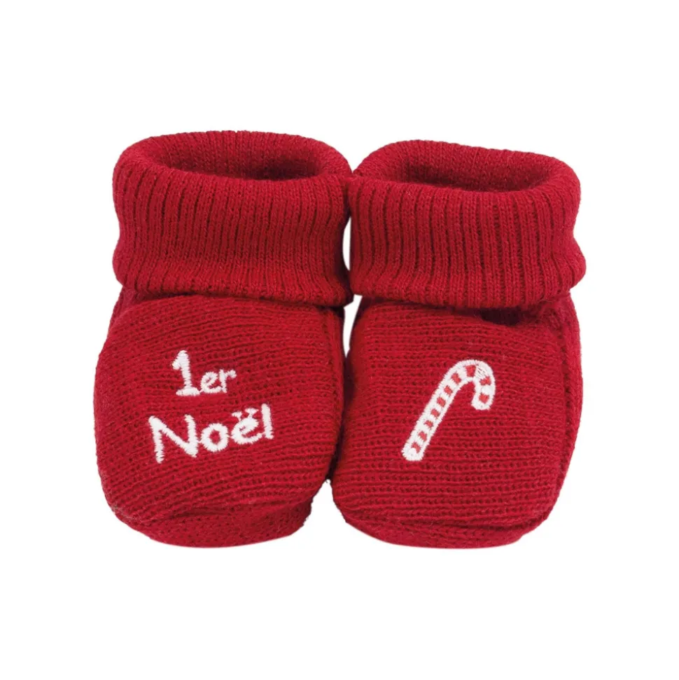 Chaussons noel sucre d'orge
