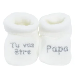 Chaussons tu vas être papa