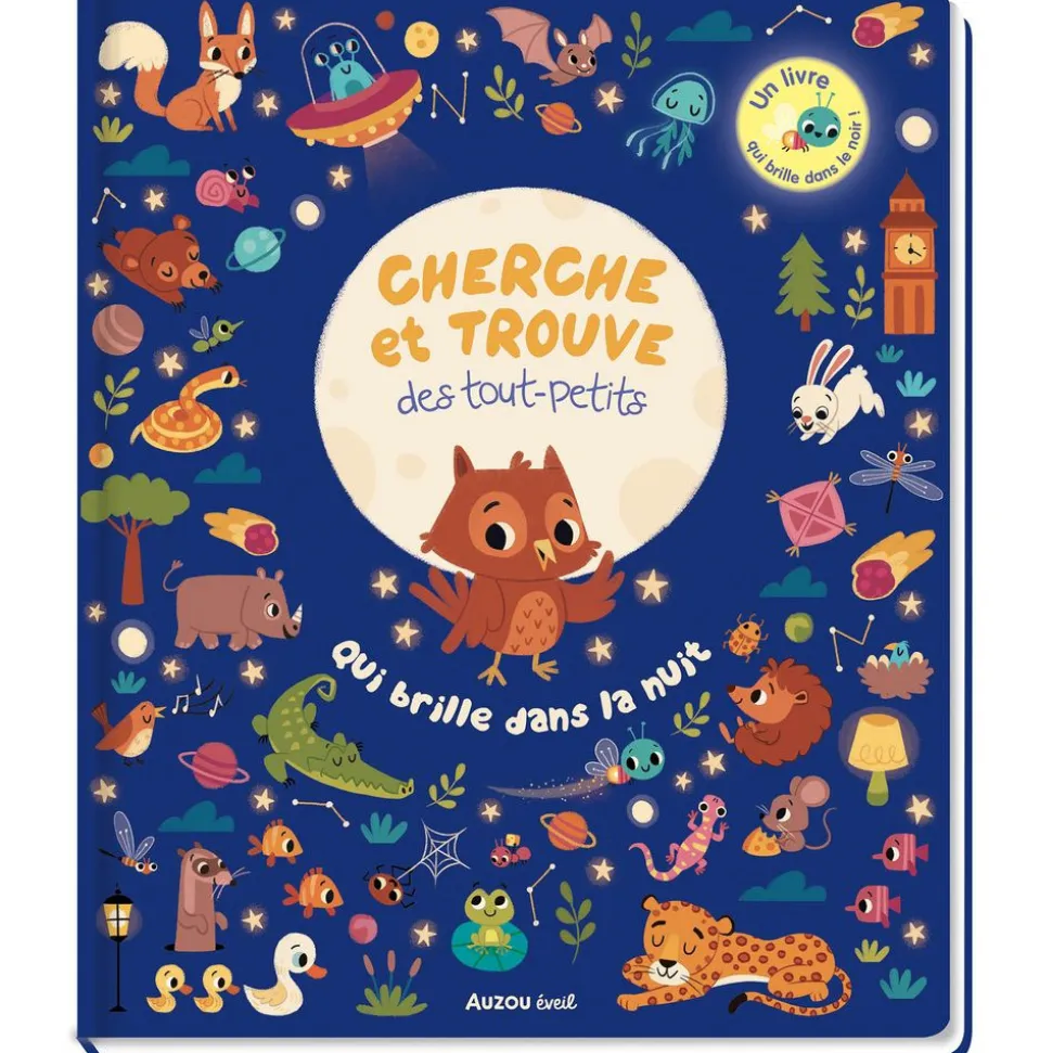 Cherche et trouve des tout-petits - qui brille dans la nuit