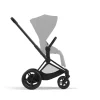 Châssis de poussette électrique e-priam 2 matt black