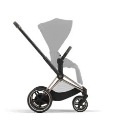 Châssis de poussette électrique e-priam 2 rose gold