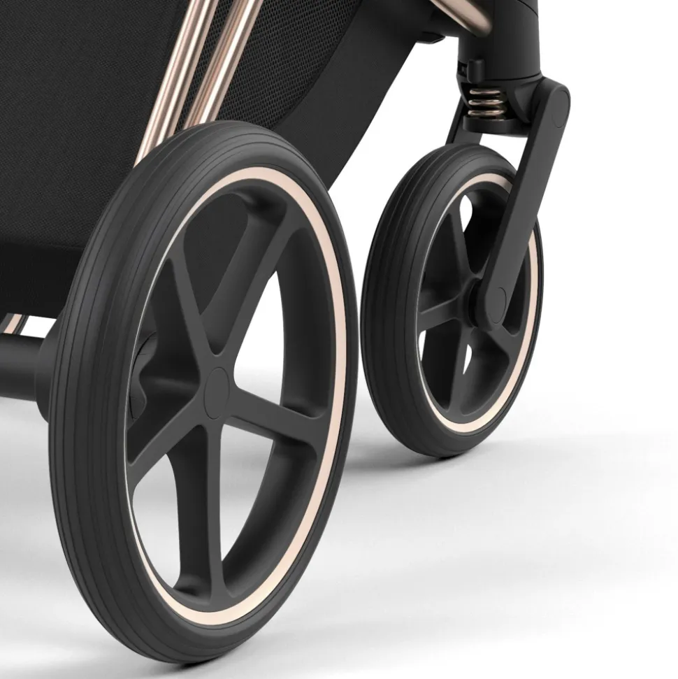 Châssis de poussette électrique e-priam 2 rose gold
