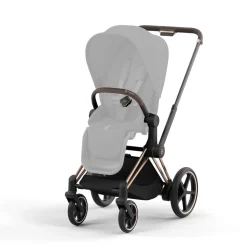 Châssis de poussette électrique e-priam 2 rose gold