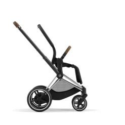 Châssis de poussette électrique e-priam 2 chrome brown
