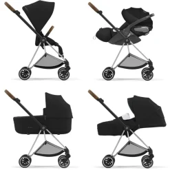 Châssis de poussette mios 3 chrome brown