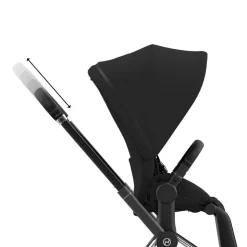 Châssis de poussette priam 4 chrome black