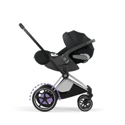 Châssis poussette électrique e-priam 3 chrome