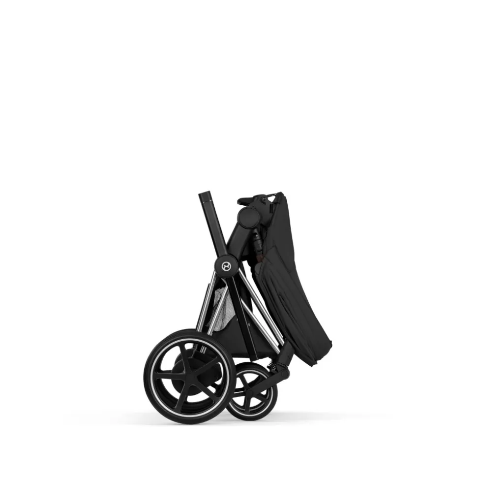 Châssis poussette électrique e-priam 3 chrome