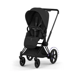 Châssis poussette électrique e-priam 3 matt black