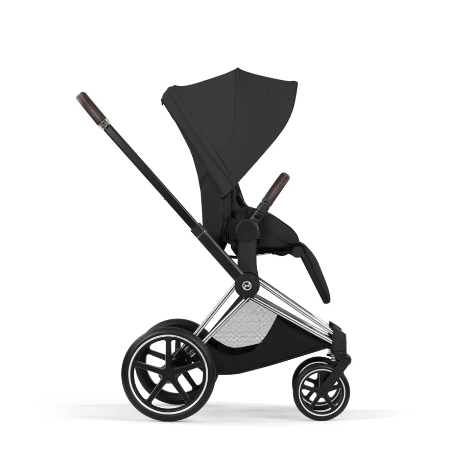 Châssis poussette priam 5 chrome